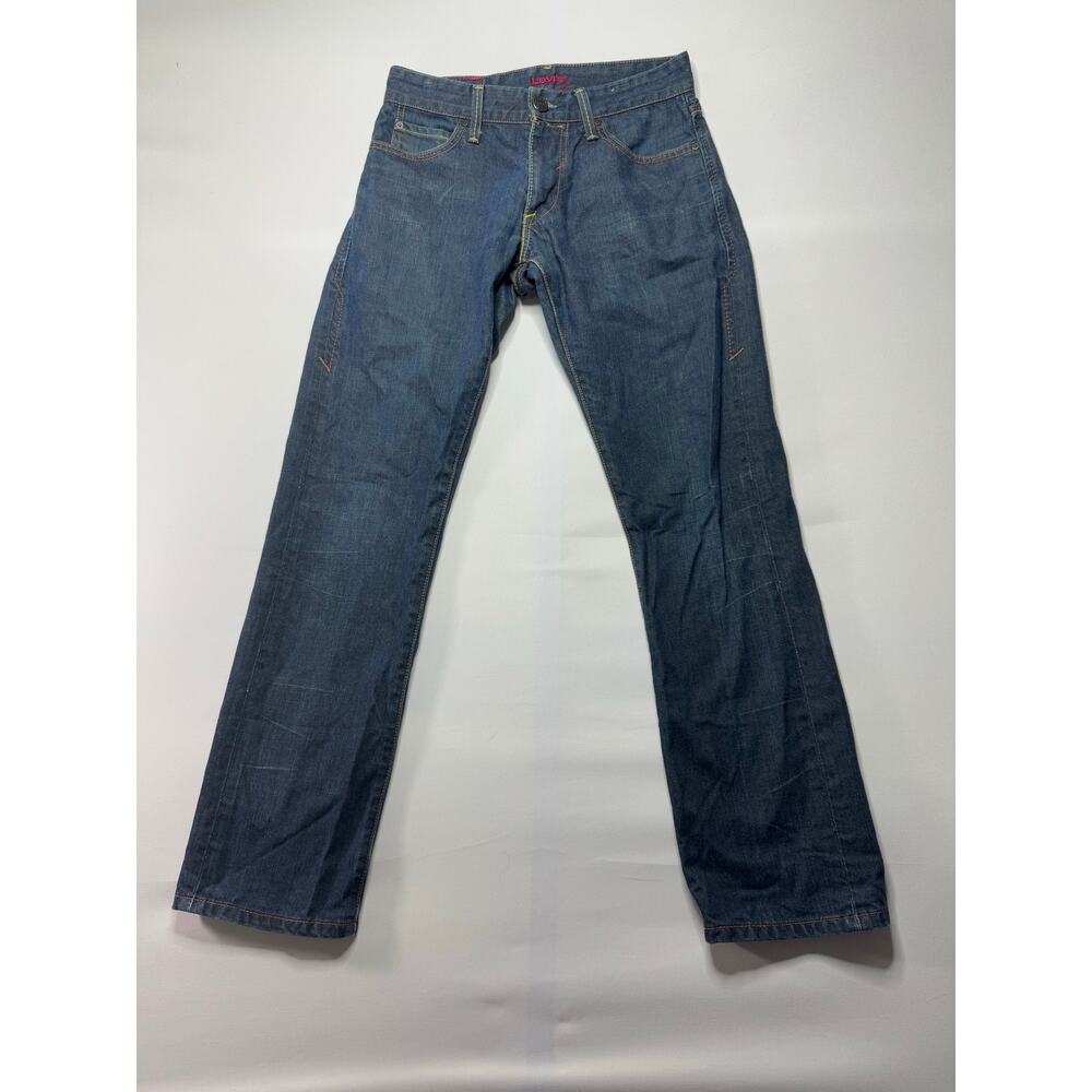 Rare Levi's Red Men's Slim Straight Leg Blue Denim Jeans - Size 29x30*